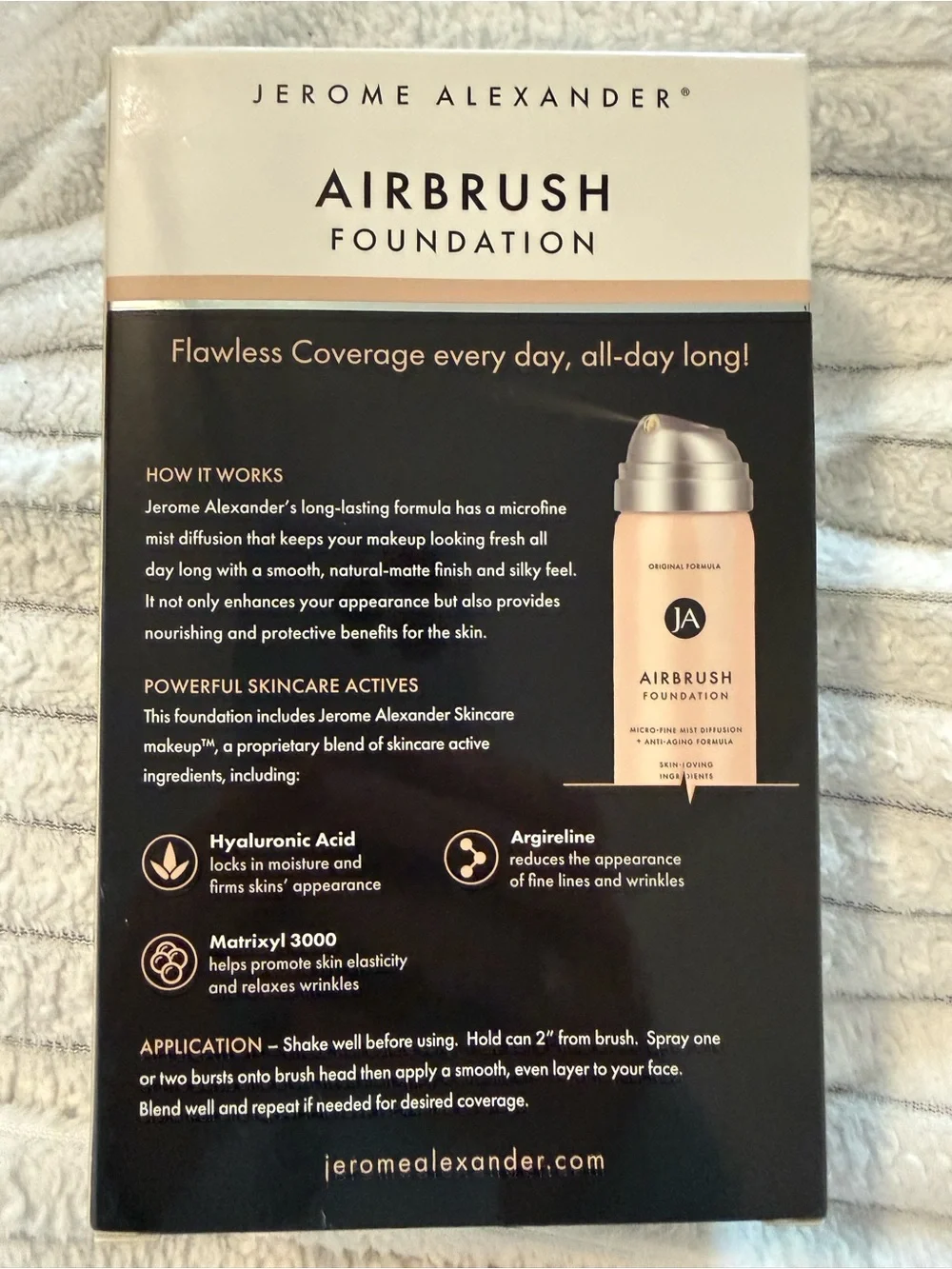 Airbrush Foundation - Light Medium (LT MED) - Cream